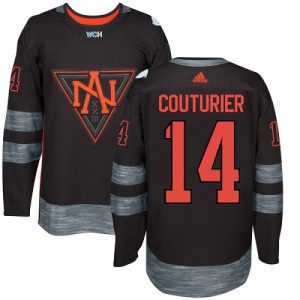 Herren Team North America #14 Sean Couturier Authentic Schwarz Auswärts 2016 World Cup